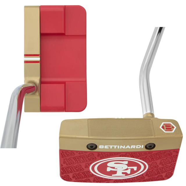 【限定モデル】ベティナルディ San Francisco 49ers INOVAI 10.0 RC Putter パター メンズ 右用 34インチ USA直輸入品 BETTINARDI GOLF 2025年モデル ゴルフクラブ_1