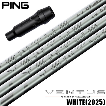 ピン PING スリーブ付きシャフト USAフジクラ VENTUS WHITE VELOCORE+ ベンタス 2025年発売 USA直輸入品（G440／G430／G425／G410）