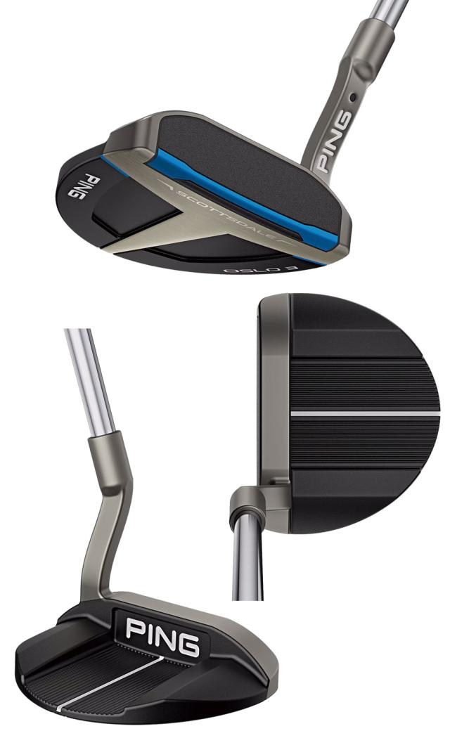 PING ピン SCOTTSDALE OSLO 3 パター メンズ 右用 SuperStroke/PP58 スコッツデール オスロ 3 日本正規品 2025年モデル ゴルフクラブ【2025年3月6日発売】_1