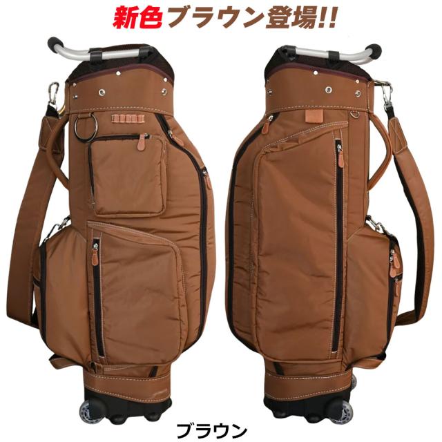 ゴルフバック キャディバック OOWLS キャスター付きキャディ