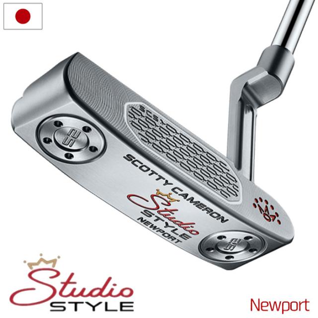 スコッティキャメロン 2025 Studio Style Newport パター メンズ 右用 スタジオスタイル 2025年モデル Scotty Cameron 日本正規品【2025年3月14日発売】