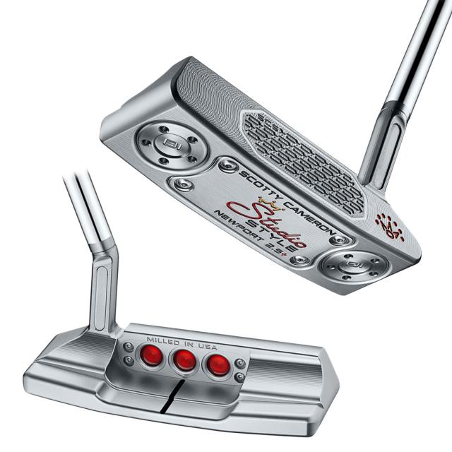 スコッティキャメロン 2025 Studio Style Newport Newport 2.5 Plus パター メンズ 右用 スタジオスタイル 2025年モデル Scotty Cameron 日本正規品【2025年3月14日発売】_1