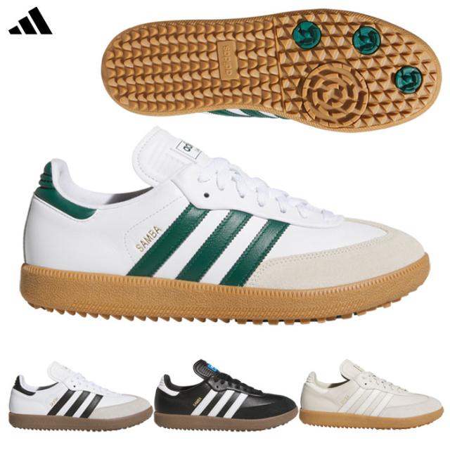 アディダス スパイクレスシューズ サンバ ゴルフ NNO26 メンズ レディース ユニセックス ゴルフシューズ 靴 2025年モデル adidas 日本正規品