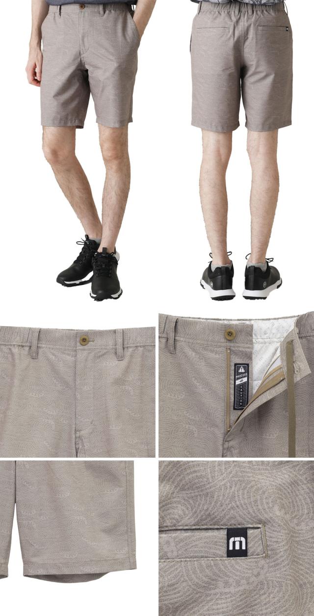 トラヴィスマシュー DOT AIR ウェーブ総柄 ショートパンツ 7AL037 メンズ ゴルフウェア ボトムス TravisMathew 2025春夏モデル 日本正規品_4