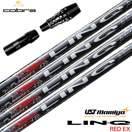 コブラ スリーブ付きシャフト 2025 マミヤ LIN-Q RED リンク レッド 日本正規品 (DS-ADAPT／DARKSPEED／AEROJET／LTDx／RADSPEED／SPEEDZONE)