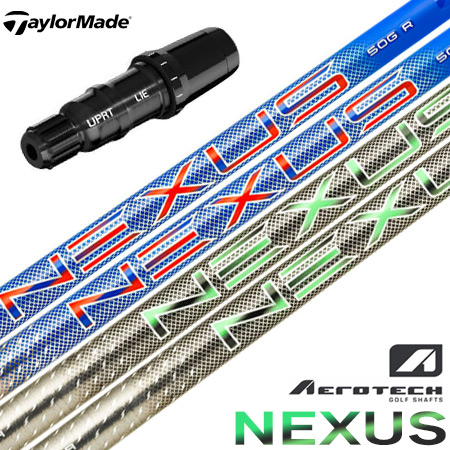 テーラーメイド スリーブ付きシャフト 2025 SteelFiber NEXUS スチールファイバー ネクサス 日本正規品 (Qi35／Qi10／BRNR MINI／STEALTH／SIM)