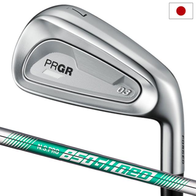 プロギア 03 アイアン 5本セット プロギア PRGR 03 アイアン 5本組(#7-P,