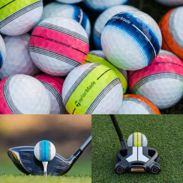3ダース ツアーレスポンス ストライプ 2022年モデル ゴルフボール テーラーメイド 2022 ツアーレスポンス ストライプ ゴルフボール 3