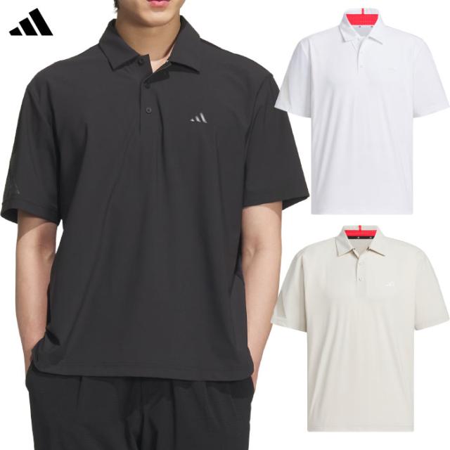 アディダス アディゼロ バックプリント 半袖シャツ KTN21 メンズ ゴルフウェア ゴルフ 2025春夏モデル adidas 日本正規品