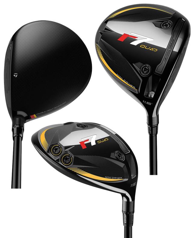 テーラーメイド R7 Quad Mini Driver ドライバー メンズ 右用 Diamana SILVER TM55 カーボン 2025年モデル 日本正規品 TaylorMade ゴルフクラブ_1