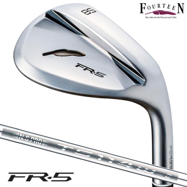 フォーティーン FR-5 ウェッジ パールサテン仕上げ メンズ 右用 N.S.PRO TS-114w_Ver2 スチールシャフト Fourteen 日本正規品 2025年モデル ゴルフクラブ