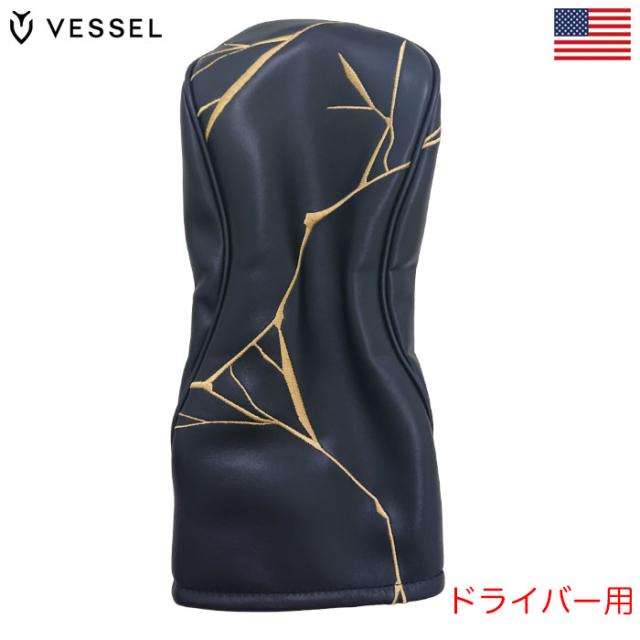 ベゼル vessel ヘッドカバー 5個セット ブラック ベゼルブラック
