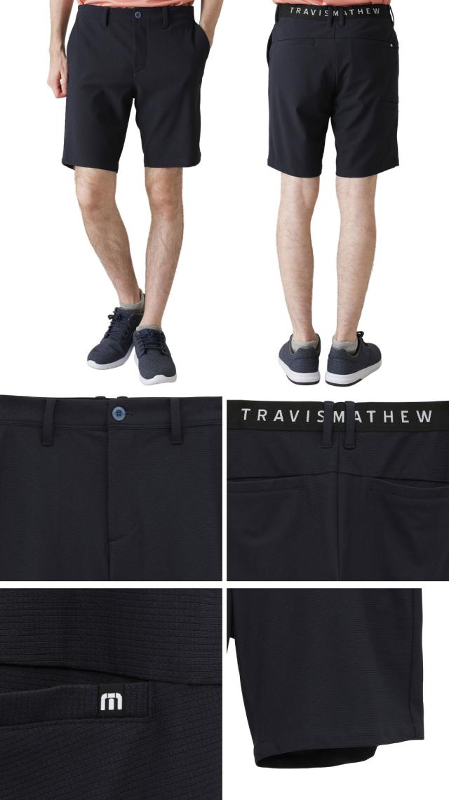 トラヴィスマシュー メッシュ素材 クール ハーフパンツ 7AL042 メンズ ゴルフウェア TravisMathew 2025春夏モデル 日本正規品_4