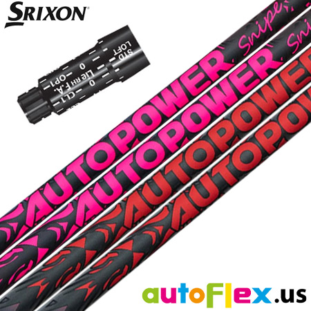スリクソン スリーブ付きシャフト 2025 autoFlex AUTOPOWER Snipe オートフレックス オートパワースナイプ (XXIO-eks-／ZX7,5／Z785／Z765／Z565)