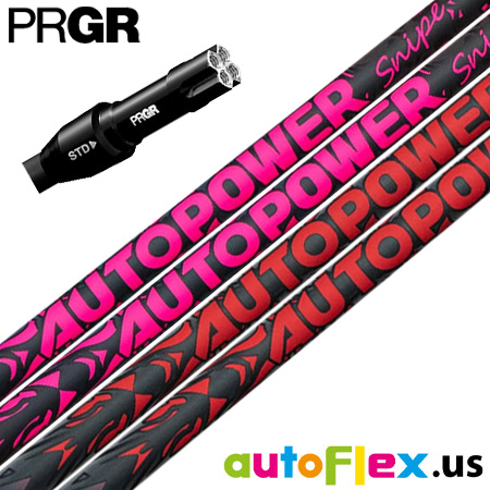 プロギア PRGR スリーブ付きシャフト 2025 autoFlex AUTOPOWER Snipe オートフレックス オートパワースナイプ（RS+／RS各種／RSF各種）