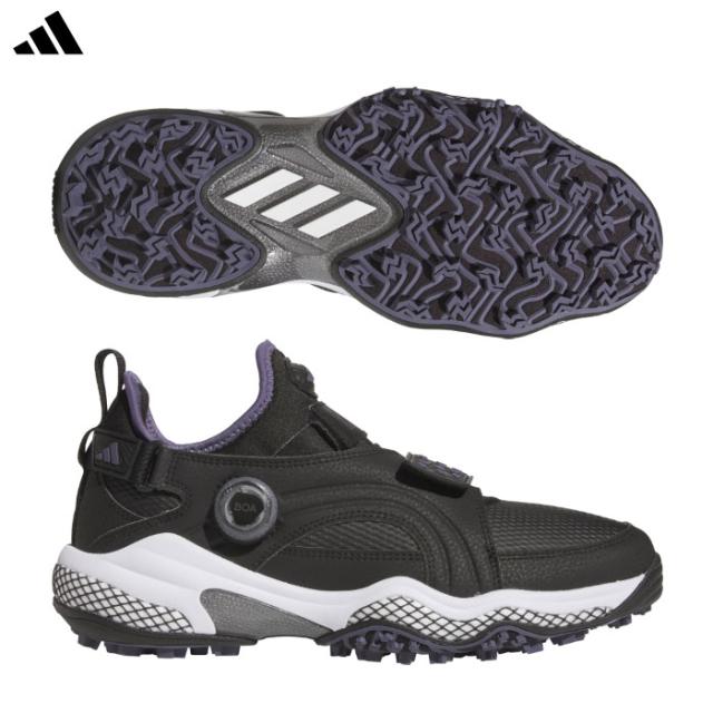 アディダス コードカオス 25 ミッド ボア NQX22 メンズ JP5186 スパイクレス ゴルフシューズ 2025年モデル adidas 日本正規品