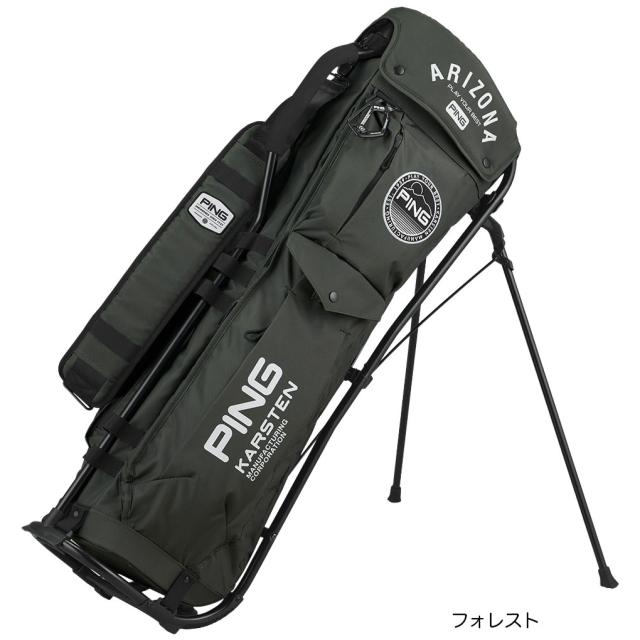 新品◆2025限定品◆ピン◆パイプ フレームスタンドCB-N2503フォレスト PING ピン キャディバッグ CB-N2503 パイプフレームスタンド 9.0型 4