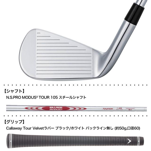 キャロウェイ X FORGED MAX アイアン 単品(#5) メンズ 右用 N.S.PRO