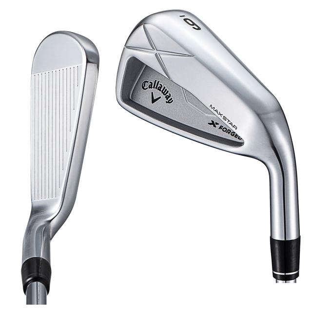 【美品】X FORGED MAX STAR (5本 アイアンセット) 口コミ・評価｜X フォージド STAR 2021 アイアン(6本セット