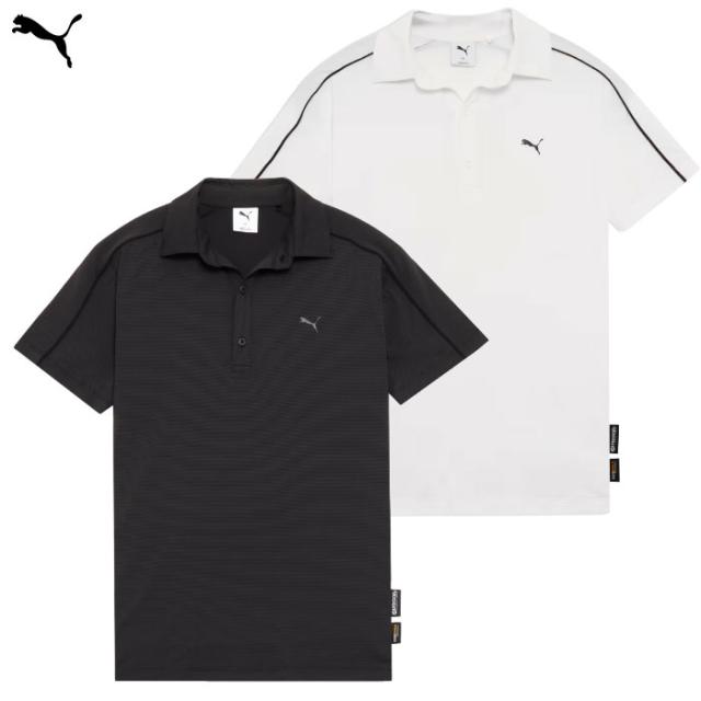 プーマ メンズ ゴルフ PUMA x OUTDOOR PRODUCTS 半袖 ポロシャツ メンズ 635931 ゴルフウェア 2025春夏モデル PUMA 日本正規品