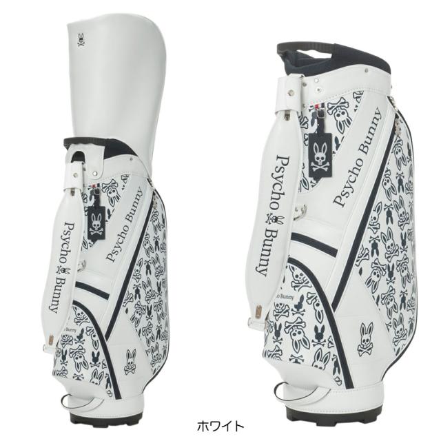 サイコバニー キャディバッグ ゴルフバッグ ホワイト サイコバニー