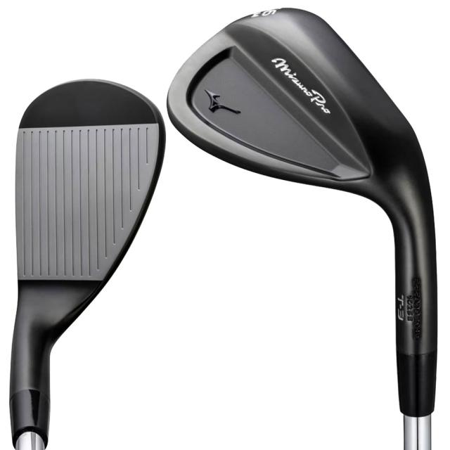 ミズノ Mizuno Pro T-3 ウエッジ ブラックIP仕上げ メンズ 右用 N.S.PRO 950 neo スチールシャフト 2025年モデル ゴルフクラブ 日本正規品