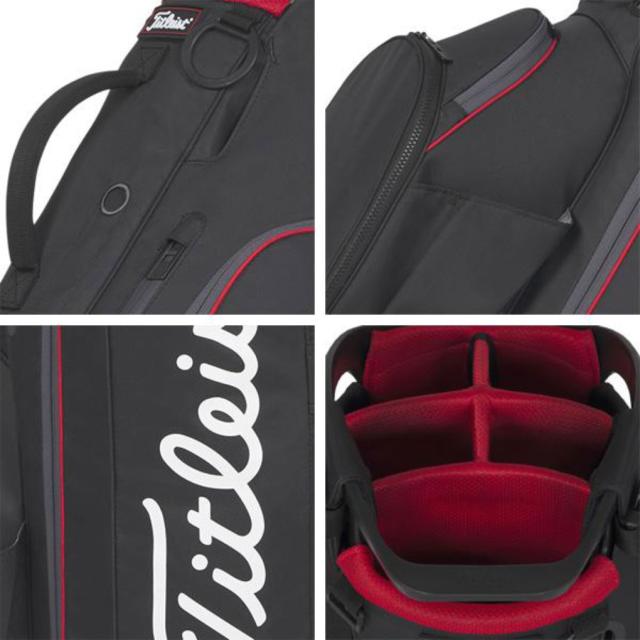 タイトリスト ハイブリッド5 スタンドバッグ TB25SX6A キャディバッグ 9型 5分割 ゴルフ Titleist 2025年モデル 日本正規品_9
