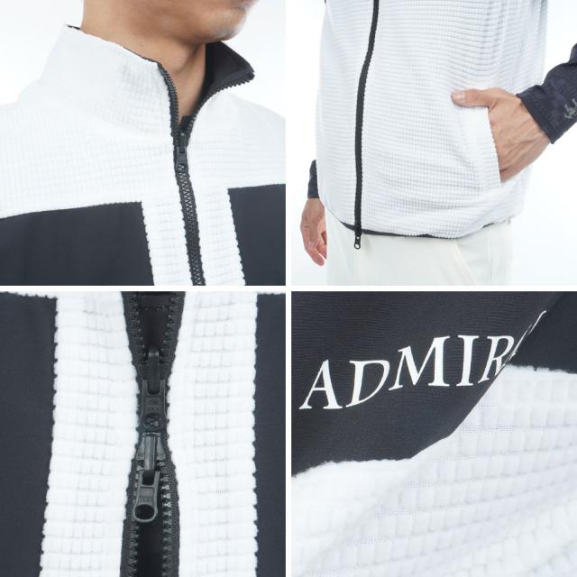 アドミラル Admiral Golf メンズ リバーシブル ボアベスト ADMA578