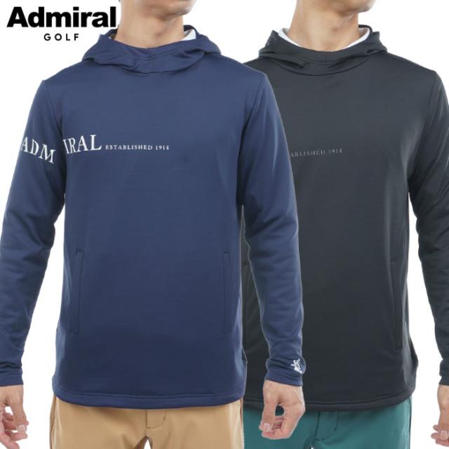 アドミラル Admiral Golf メンズ 速ポカ フーディーシャツ ADMA581 ゴルフウェア 2025秋冬モデル 日本正規品