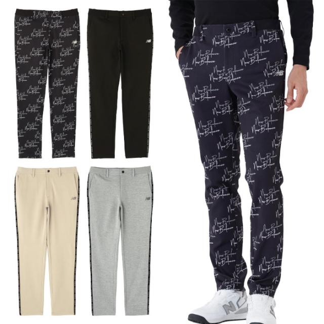 ニューバランス UV スウェット テーパード ロングパンツ 012-5236008 メンズ ゴルフウェア new balance 2025秋冬モデル 日本正規品