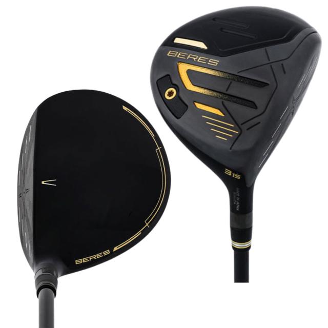 本間ゴルフ BERES 09 BLACK FAIRWAY WOOD フェアウェイウッド メンズ ベレス 右用 ARMRQ FX LIGHT カーボンシャフト HONMA ゴルフクラブ 日本正規品_1