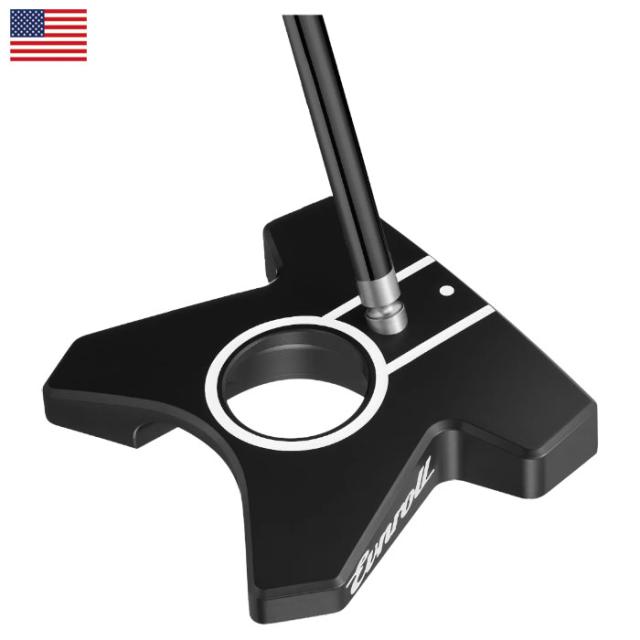 イーブンロール ZERO Z1cs - Black パター メンズ 右用 33,34,35インチ