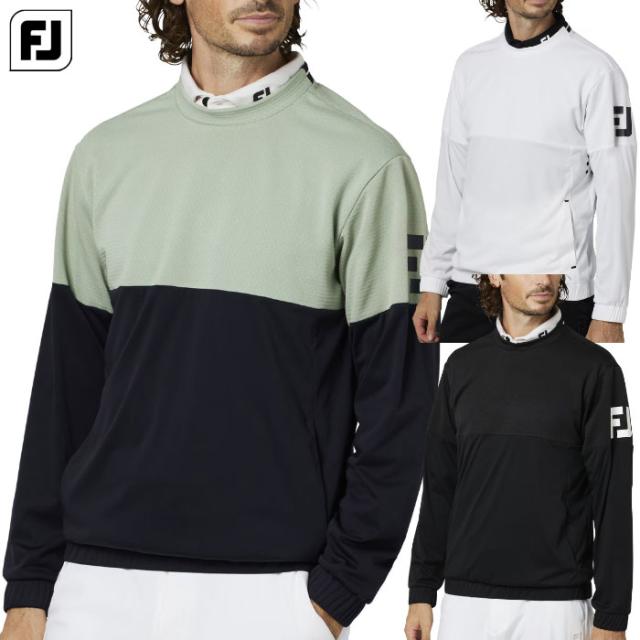 フットジョイ FJパフォーマンスクルーネックプルオーバー FJ-F25-M02 メンズ ゴルフウェア FOOTJOY 2025秋冬モデル 日本正規品