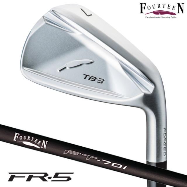 フォーティーン TB-3 FORGED アイアン 4本セット (7-P) メンズ 右用 FT-70i カーボンシャフト 軟鉄鍛造 2025年モデル 日本正規品 FOURTEEN ゴルフクラブ