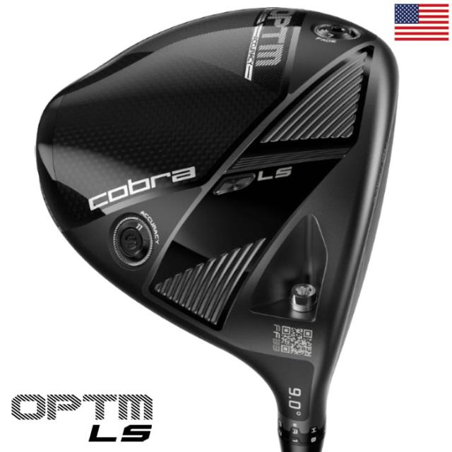 コブラ 2026 OPTM LS Driver ドライバー メンズ 右用 Kai'li Dark Waves White 60 / Denali Black Frost 60 カーボン USA直輸入品 Cobra ゴルフクラブ 並行輸入