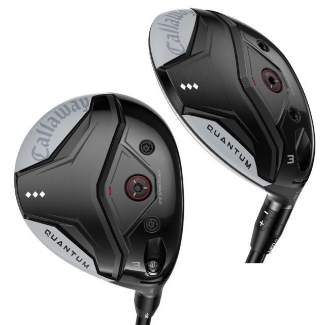 キャロウェイ Quantum Triple Diamond フェアウェイウッド メンズ 左用 レフティー VENTUS BLACK カーボン USA直輸入品 クアンタム 2026年モデル Callaway ゴルフクラブ 並行輸入_2