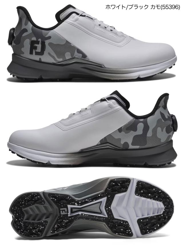 フットジョイ FJ フューエル CAMO BOA ゴルフシューズ スパイクレス