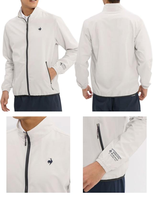 ルコックスポルティフ DAILY ストレッチブルゾン LG6SWB02M メンズ ゴルフウェア ゴルフ le coq sportif golf 2026春夏モデル 日本正規品_4