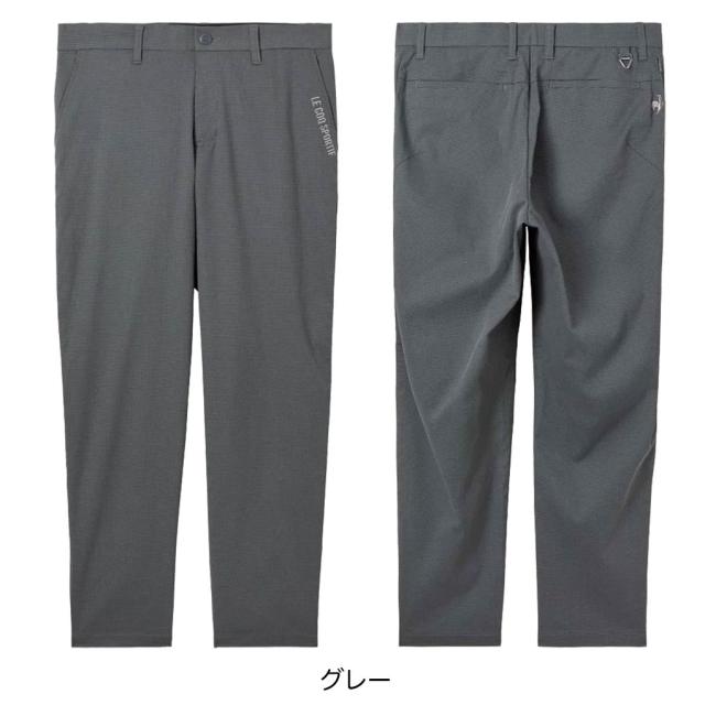 ルコックスポルティフ ミニダイヤ柄ストレッチテーパードパンツ LG6SLP56M メンズ ゴルフウェア ゴルフ le coq sportif golf 2026春夏モデル 日本正規品_3