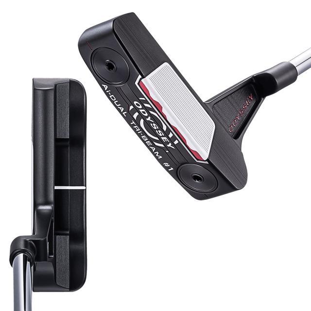 オデッセイ Ai-DUAL TRI-BEAM #1 パター メンズ 右用 スチールシャフト 2026年モデル ODYSSEY 日本正規品 日本モデル ゴルフクラブ_1