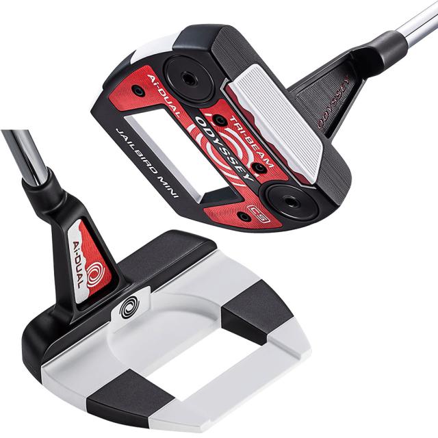 オデッセイ Ai-DUAL TRI-BEAM JAILBIRD MINI CS パター メンズ 右用
