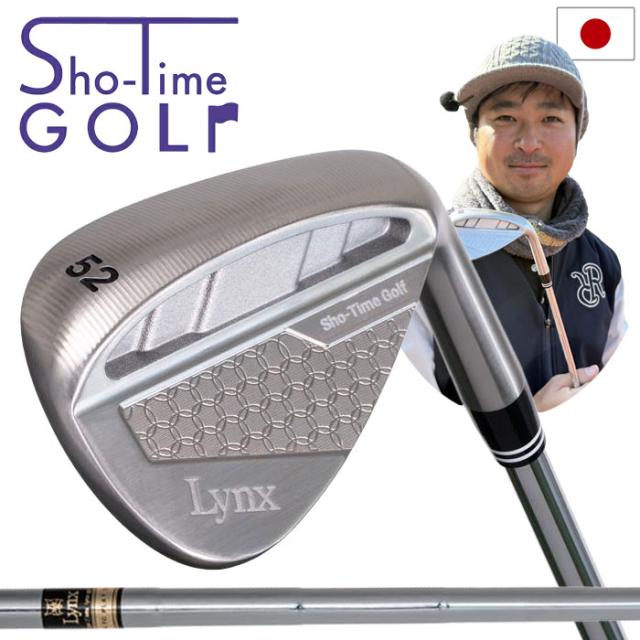 Lynx リンクス Sho-Time WEDGE ウェッジ メンズ 右用 YouTuber 尾崎 翔太 スチールシャフト 日本正規品