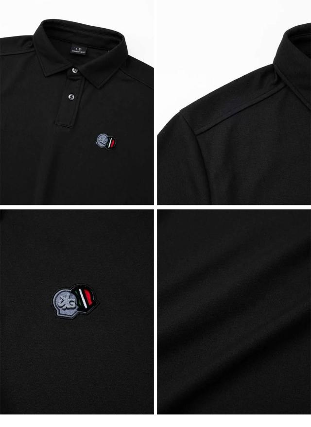 SY32 GOLF シャツ WAVE JQ BACK PRINT POLO メンズ 半袖 SYG-26S1-18 ゴルフウェア 日本正規品 2026春夏モデル_3