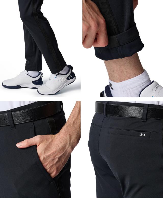 アンダーアーマー UAドライブ ニット テーパードパンツ 6012533 メンズ ゴルフウェア ゴルフ UNDER ARMOUR 2025年モデル 日本正規品_2