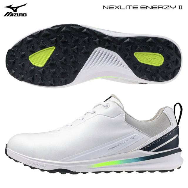 ミズノ ネクスライトエナジーII ワイド 51GQ2642 メンズ ゴルフシューズ 靴 mizuno 日本正規品