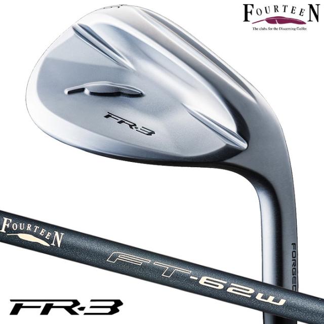 フォーティーン FR-3 ウェッジ パールサテン仕上げ メンズ 右用 FT-62w_Ver2 カーボン Fourteen 日本正規品 2026年モデル ゴルフクラブ