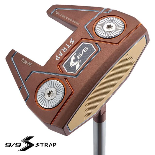 キャスコ 9/9 STRAP PUTTER Type-HC ホーンセンター パター 中尺 メンズ 右用 KASCO ゴルフクラブ 2026年モデル 日本正規品