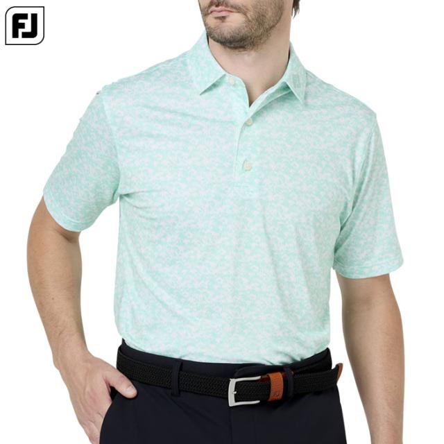 フットジョイ ヒデゥンパルム ストレッチライル半袖シャツ FJ-S26-S03 メンズ ゴルフウェア FOOTJOY 2026春夏モデル 日本正規品