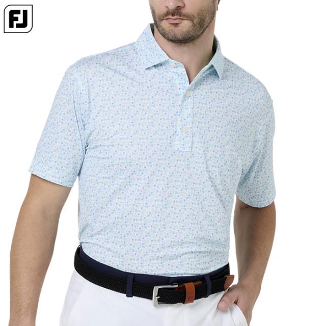 フットジョイ サーフズアップ ストレッチライル半袖シャツ FJ-S26-S04 メンズ ゴルフウェア FOOTJOY 2026春夏モデル 日本正規品
