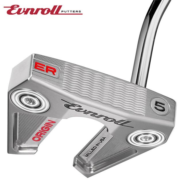 EVNROLL イーブンロール ER5 Winged Mid-Mallet パター メンズ 右用 オリジンシリーズ 2026年モデル ゴルフクラブ 日本正規品